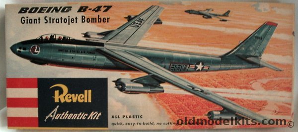 Revell 1/112 B-47 Giant Stratojet Bomber - Narrow Box Pre 'S' Kit, H206-98 plastic model kit